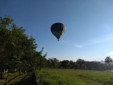 Balonismo é a nova atração de aventura em Brotas