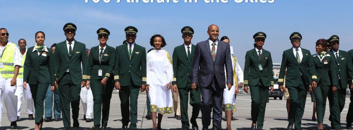 Ethiopian Airlines anuncia chegada de sua 100ª aeronave em serviço