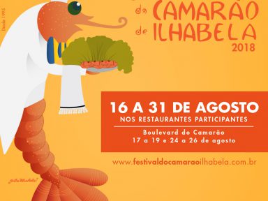 Festival do Camarão de Ilhabela reúne restaurantes e chefs em atrações que prometem movimentar Litoral Norte