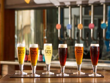 Microcervejaria Caras de Malte, em Campos do Jordão