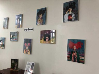 Saint Moritz Express recebe exposição de arte