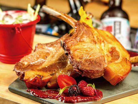 Chef S/A: Costeletas de Porco ao Barbecue de Frutas Vermelhas