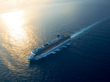 Terceiro navio da Costa Cruzeiros chega ao Brasil com o roteiro Volta ao Mundo