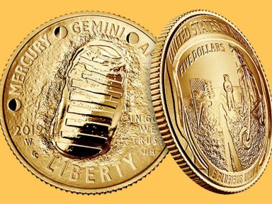 Complexo de Visitantes da NASA sedia lançamento de moedas comemorativas do 50º Aniversário do Apollo 11