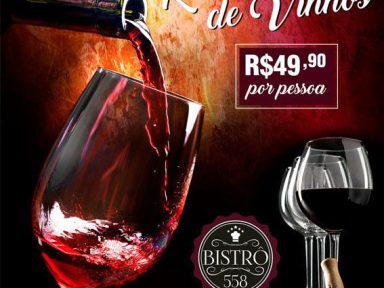 Bistrô 558 e Gema promovem rodízio de vinhos