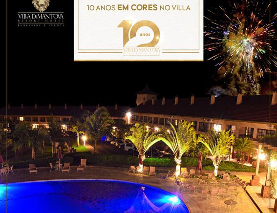 Primeiro Resort Benessere do país conta com noites especiais no pacote de Reveillon, para celebração dos 10 anos!