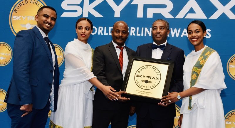 Ethiopian Airlines é novamente eleita a principal companhia aérea da África na SKYTRAX
