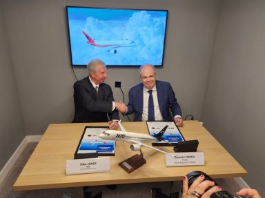 TAAG FORMALIZA A ENCOMENDA DE NOVE AERONAVES AIRBUS A220 DURANTE O EVENTO PARIS AIR SHOW 2023
