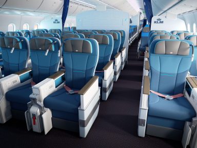 KLM anuncia a chegada da cabine Premium Comfort e de nova World Business Class em São Paulo
