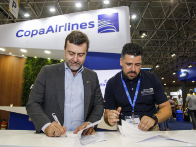 Copa Airlines e Embratur firmam parceria para promover destinos brasileiros no exterior
