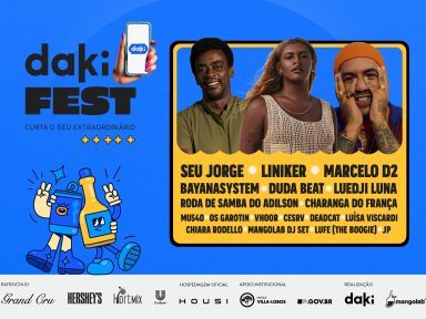 Com shows de Seu Jorge, Marcelo D2, Duda Beat e Liniker, Daki Fest estreia neste final de semana