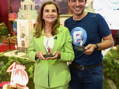 Fundadores do Festuris agora são miniatura no Parque Mini Mundo