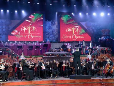 38º Natal Luz de Gramado: Sinfônica encanta público em concerto no espetáculo “The Light of Christmas”