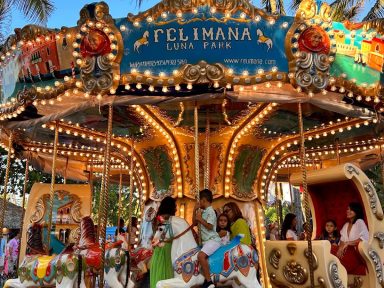 Beach Park inaugura expansão da Vila Azul do Mar com Carrossel, novas lojas e área de jogosAberta ao público, o espaço de convivência oferece diversas opções em compras, serviços e atrações musicais – além do melhor da gastronomia com a Pizzaria da Vila e Coqueiral Bar e Restaurante