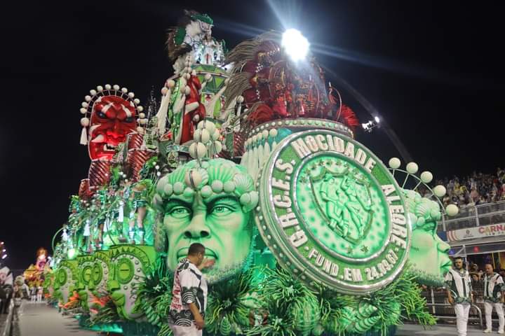 Mocidade Alegre em São Paulo é a campeãdo carnaval em 2023