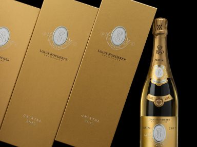 Nova safra do champagne Cristal, cuvée icônico da maison Louis Roederer, já está disponível no mercado brasileiro