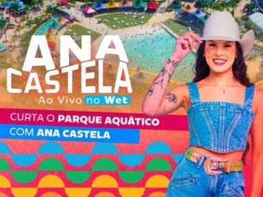 Wet’n Wild recebe Ana Castela em evento especial para toda a família