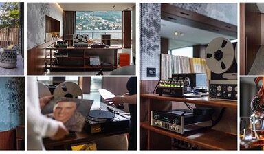 Hotel na Itália lança suíte “audível” com acervo de 500 discos de vinil e diária de 6 mil Euros