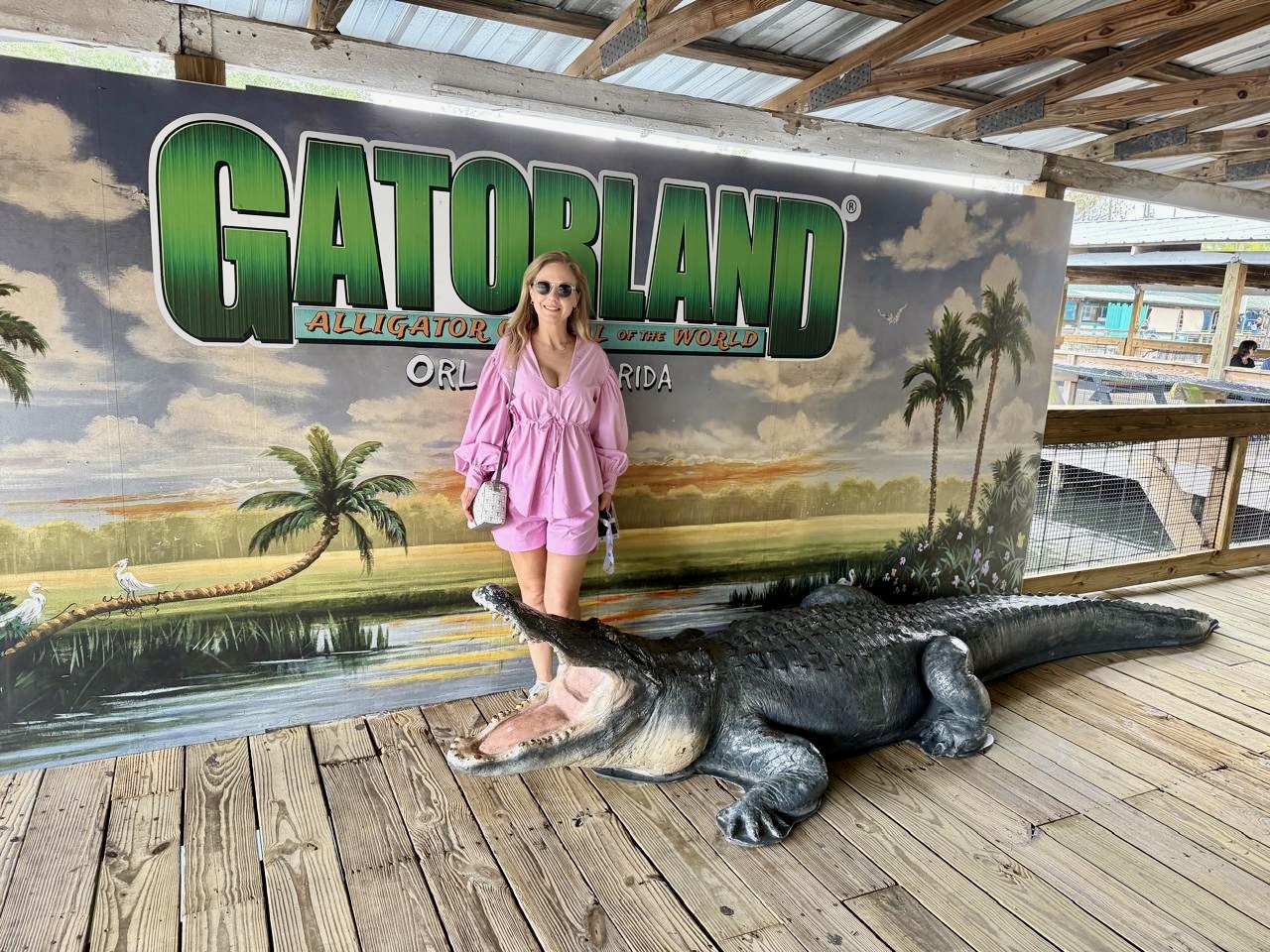 Viagens SA visita durante a Imersão 2025 da Tour Hub o Gatorland: o parque da Flórida que une aventura e educação sobre a vida selvagem 