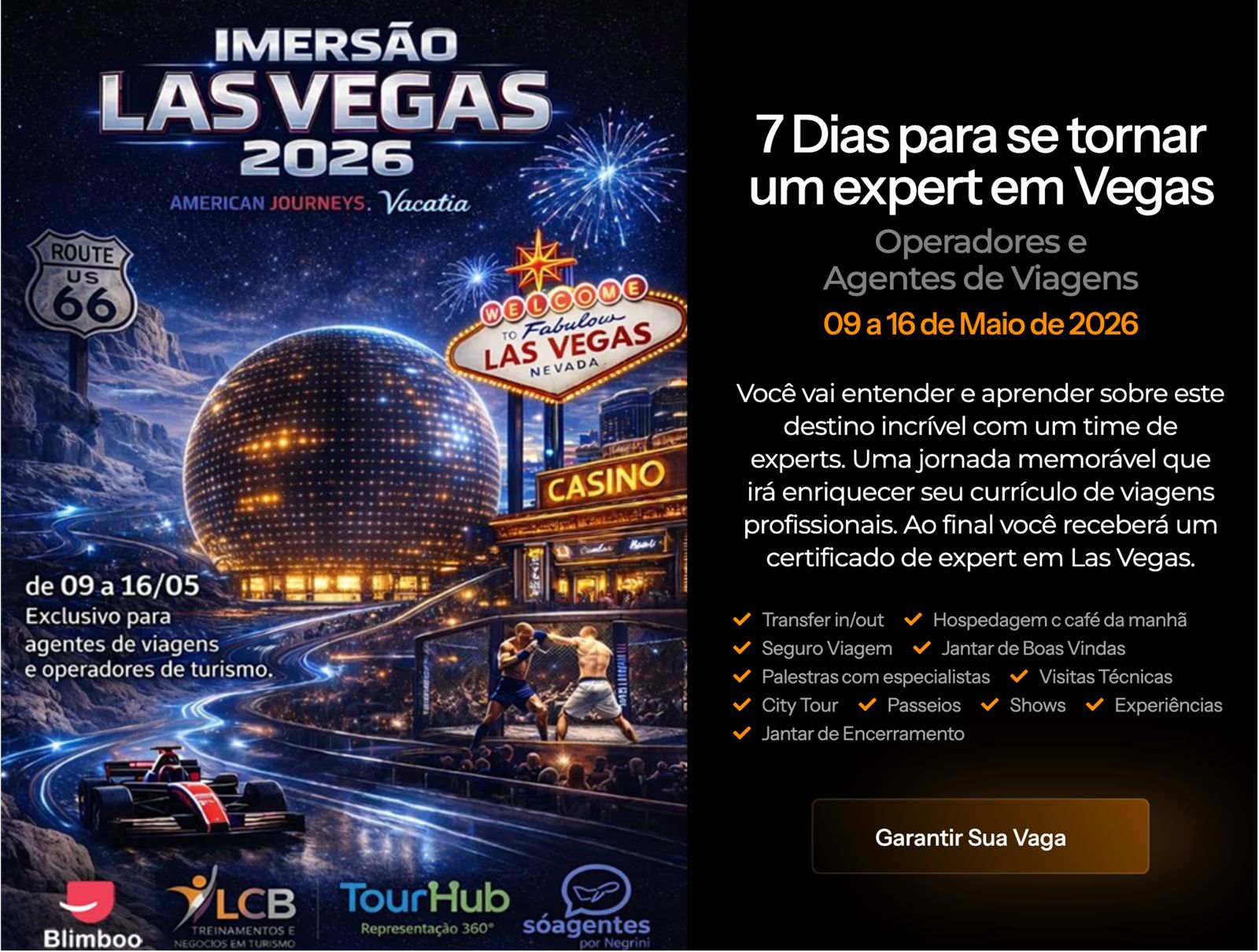 Novidades Tourhub e LCB